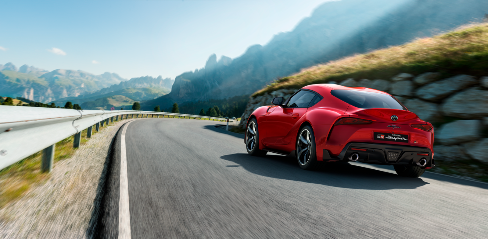 La Toyota GR Supra attaque les virages