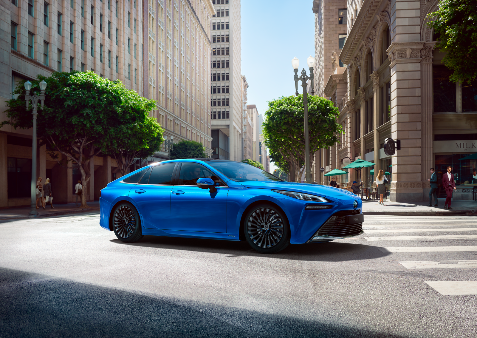 Toyota Mirai - berline hydrogène Toyota Mirai - berline hydrogène - en ville