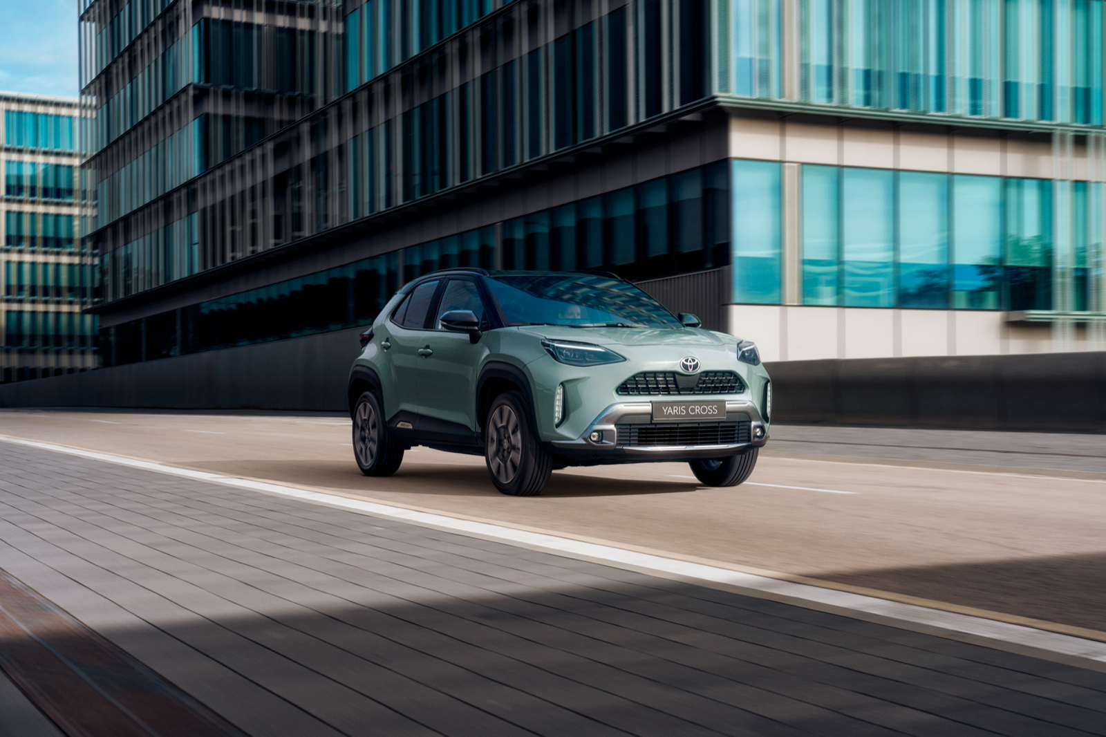 Toyota Yaris Cross SUV compact idéal en ville - en vente au Garage du Saugy